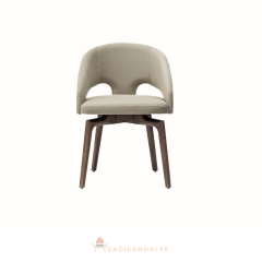 Albat Ceviz Ahşap Sandalye