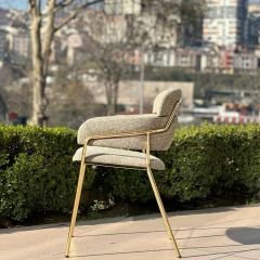 Slope Metal Sandalye