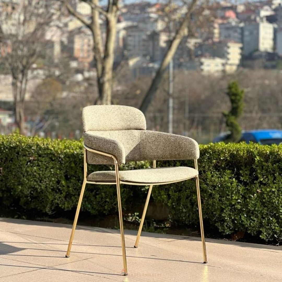 Slope Metal Sandalye