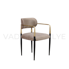 Lençois Kolçaklı Metal Sandalye