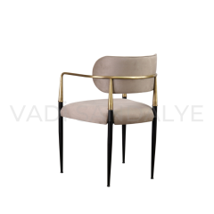 Lençois Kolçaklı Metal Sandalye