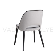 Sun Siyah Ahşap Sırt Açık Sandalye