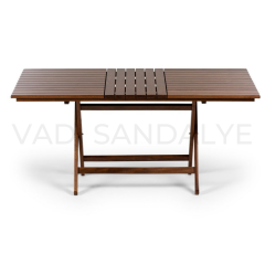 Machu Folding Wooden Table