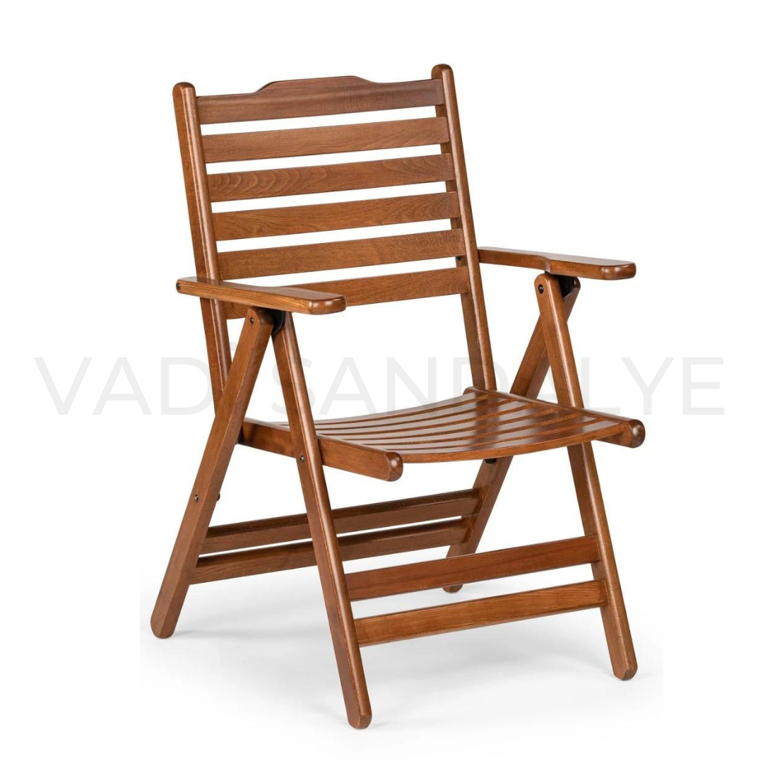 Walley Katlanır  Ahşap Sandalye