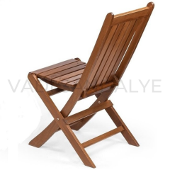 Zima Katlanır Ahşap Sandalye
