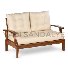 Lilla Ahşap Oturma Grubu