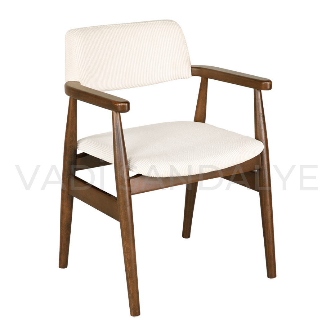 Jomp Ceviz Ahşap Sandalye