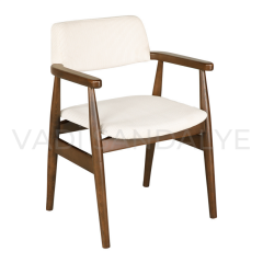 Jomp Ceviz Ahşap Sandalye