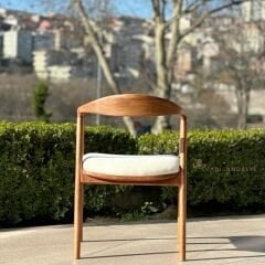 Wallis Ceviz Ahşap Sandalye