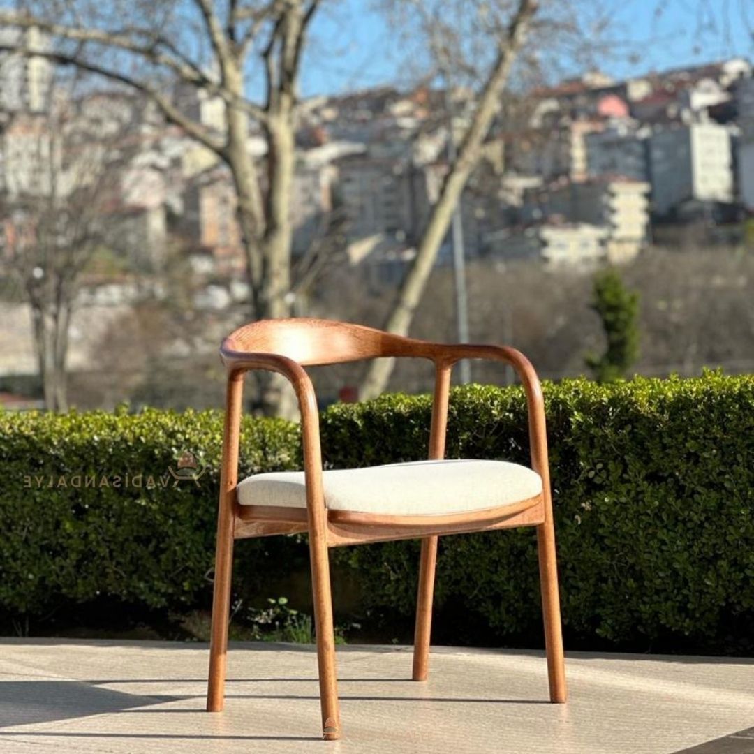 Wallis Ceviz Ahşap Sandalye