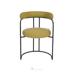 Dino Siyah Metal Sandalye