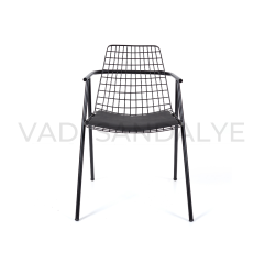 Tello Kollu Metal Sandalye