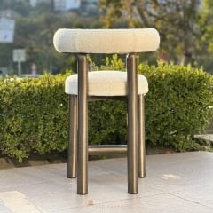 Luka Metal Bar Sandalye