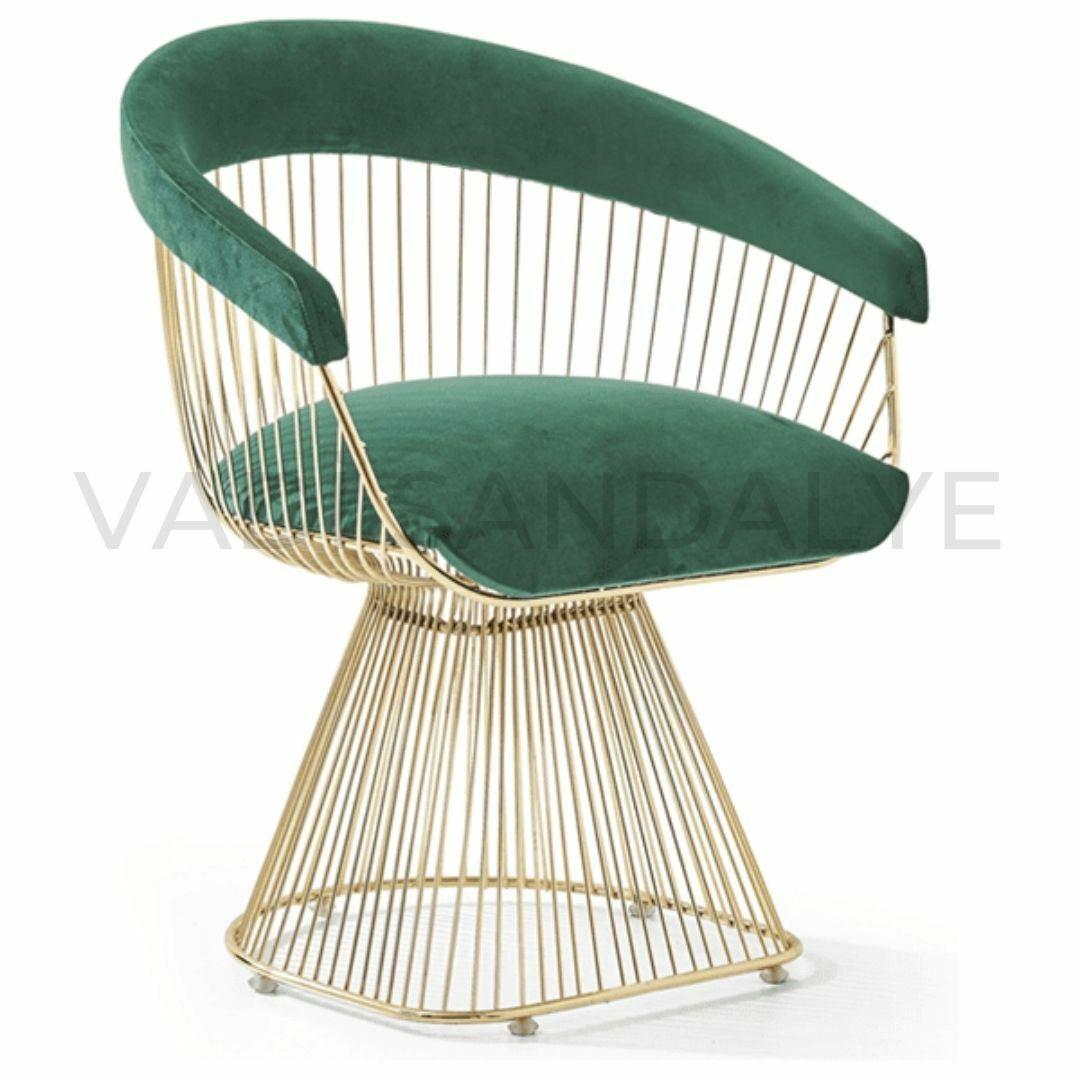 Platino Metal Sandalye