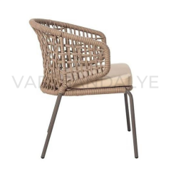 Galio Örgülü Metal Sandalye