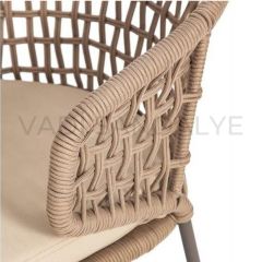Galio Örgülü Metal Sandalye