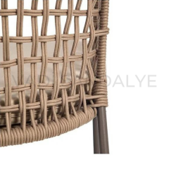 Galio Örgülü Metal Sandalye