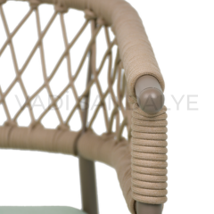 Horhunna İp Örgülü Metal Sandalye