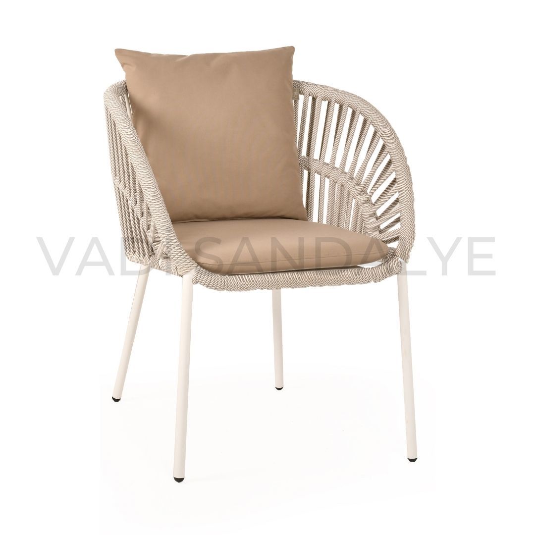 Dorka İp Örgü Sandalye