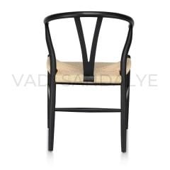 Wishbone Siyah Sandalye