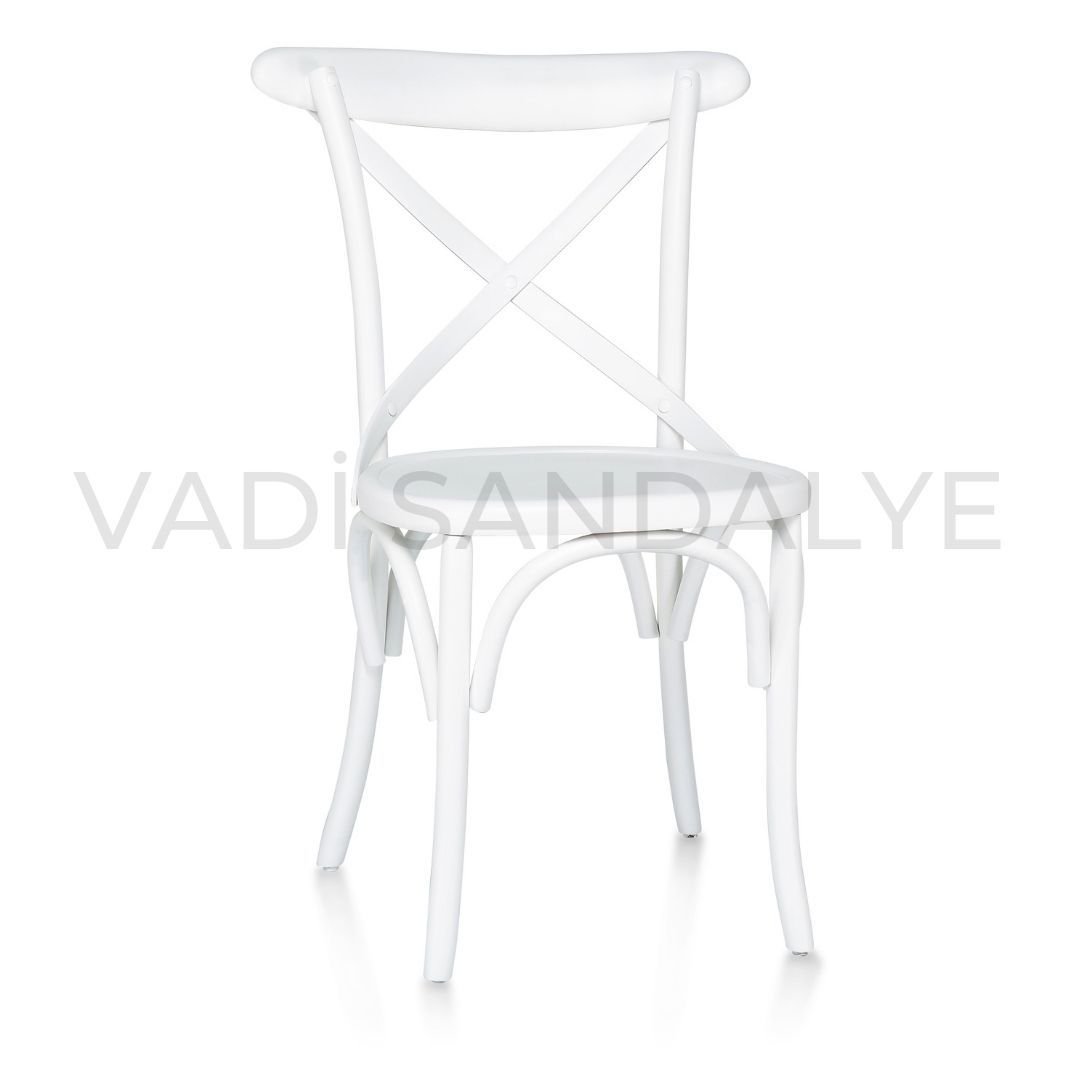 Capri Beyaz Cafe Sandalyesi