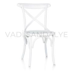 Capri Beyaz Cafe Sandalyesi