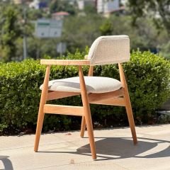 Jomp Naturel Ahşap Sandalye
