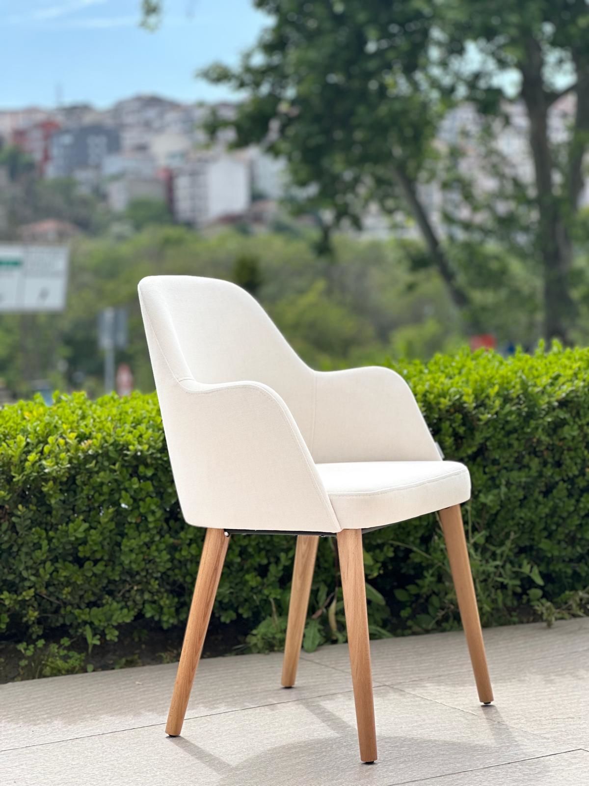 Sun Naturel Ahşap Sandalye