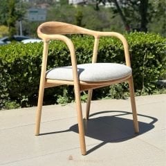 Wallis Naturel Ahşap Sandalye