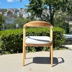 Wallis Naturel Ahşap Sandalye