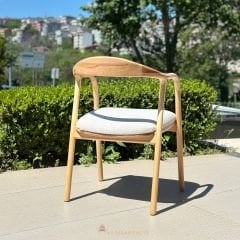 Wallis Naturel Ahşap Sandalye