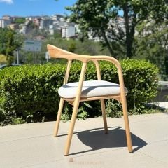 Wallis Naturel Ahşap Sandalye
