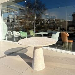 Ednia Traverten Yemek Masası