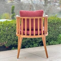 Tuga Hazeranlı Ceviz Restoran Sandalye