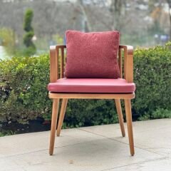 Tuga Hazeranlı Ceviz Restoran Sandalye