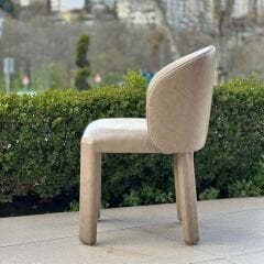 Corve Deri Yemek Sandalyesi