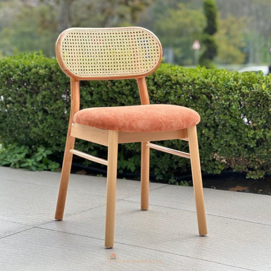 Glenrio Naturel Hazeranlı Sandalye