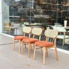 Glenrio Naturel Hazeranlı Sandalye