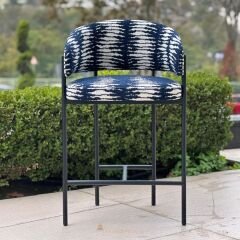 Ponka Siyah Bar Sandalyesi