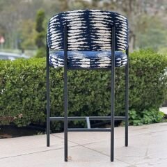 Ponka Siyah Bar Sandalyesi