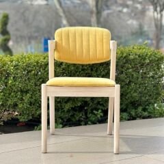 Beta Ahşap Yemek Masası Sandalyesi