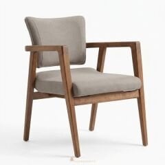 Macron Ahşap Sandalye