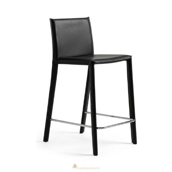 Menna Lüks Deri Bar Sandalyesi